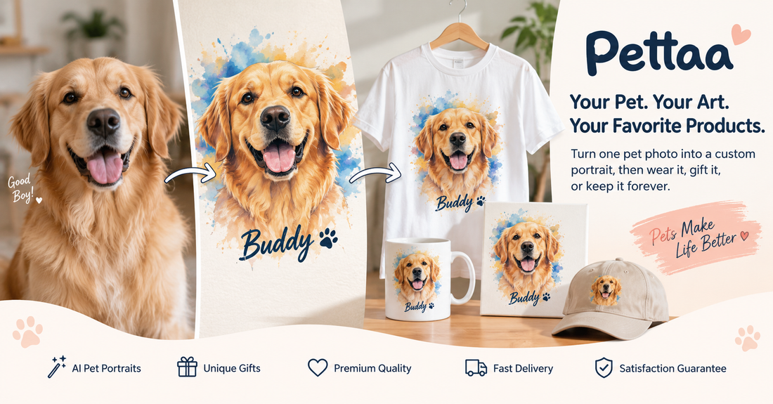 How to Turn a Pet Photo Into a Custom Portrait