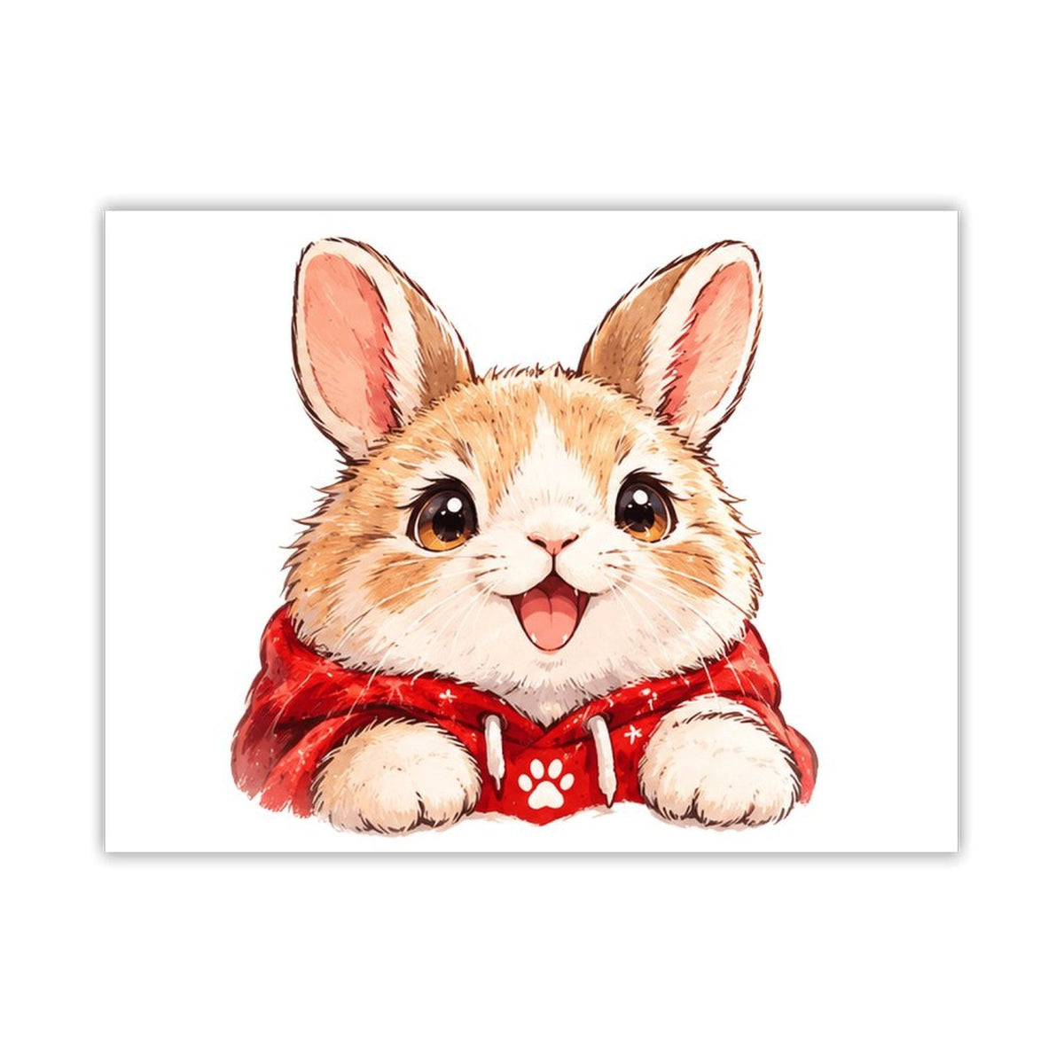 Custom Pet Portrait Flannel Blanket