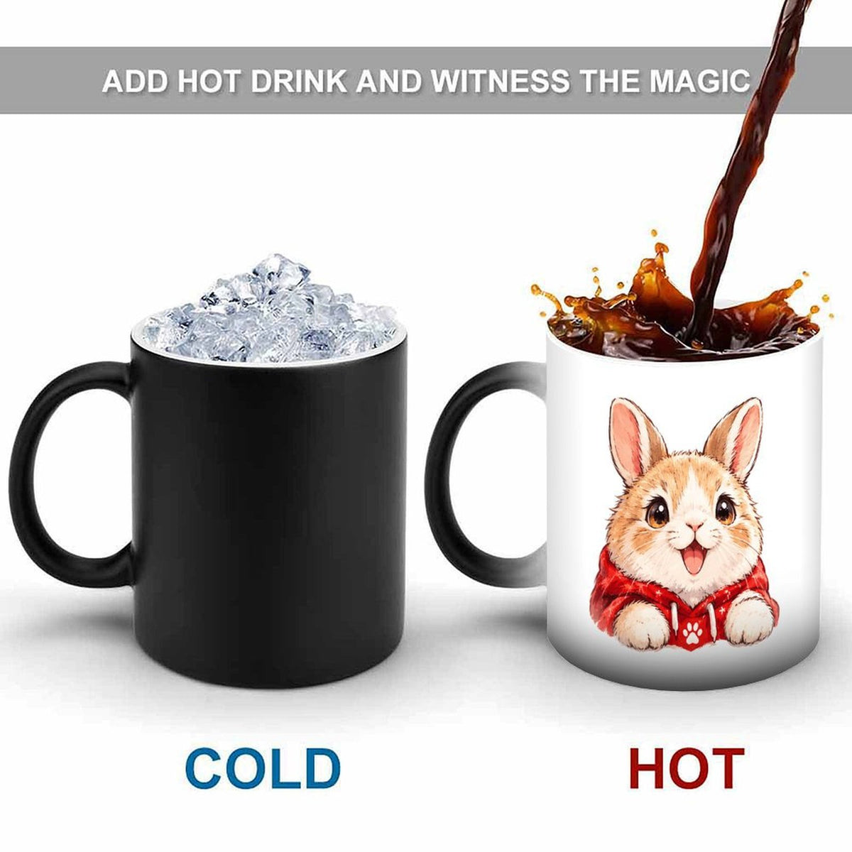 Custom Pet Portrait Magic Mug