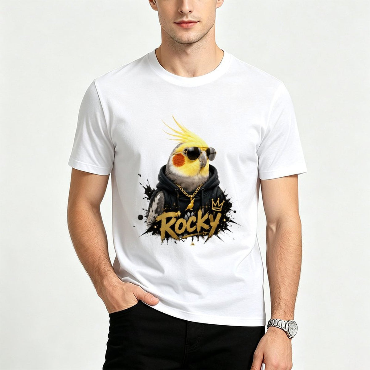 Custom Pet Portrait T-Shirt