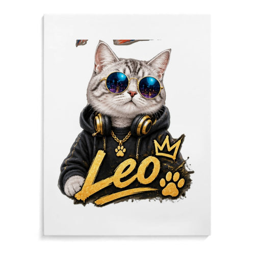 Custom Pet Portrait Canvas 3:4