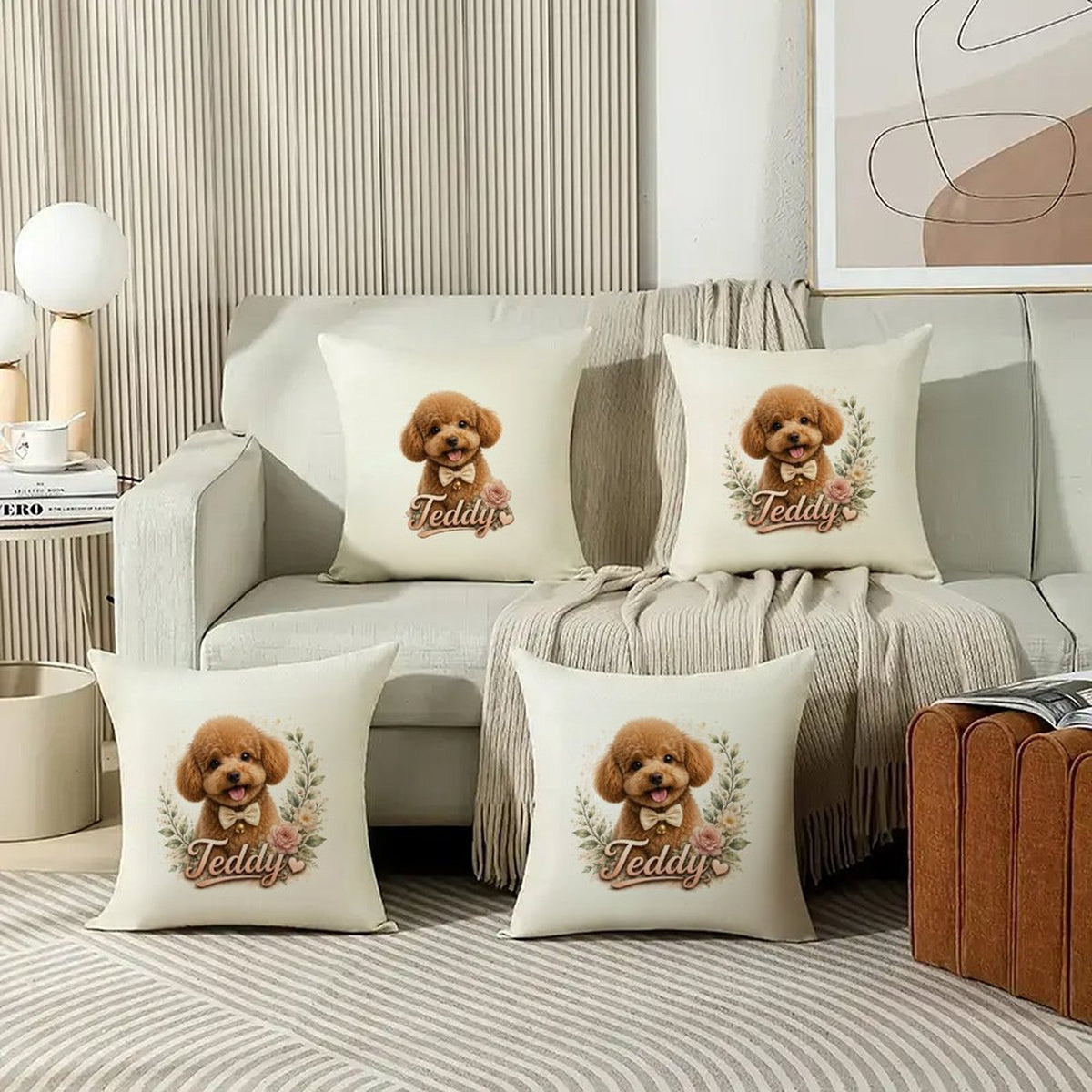 Custom Pet Portrait Pillowcase(Single-Sided)