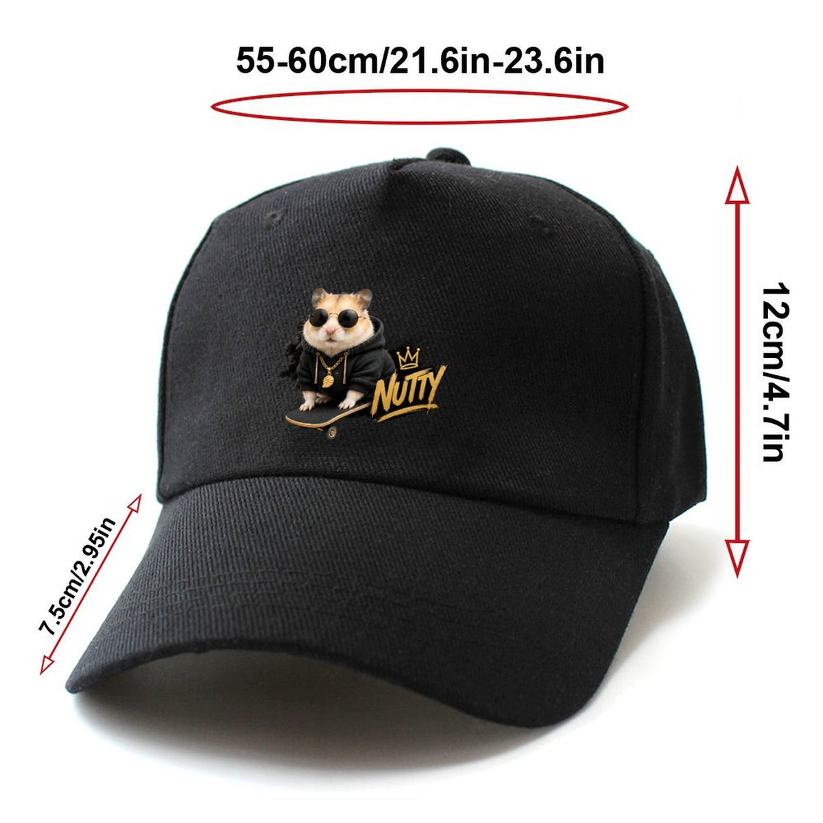 Personalized Pet Portrait Baseball Cap