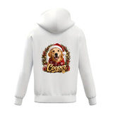 Custom Pet Portrait Pullover Hoodie(Back Print)