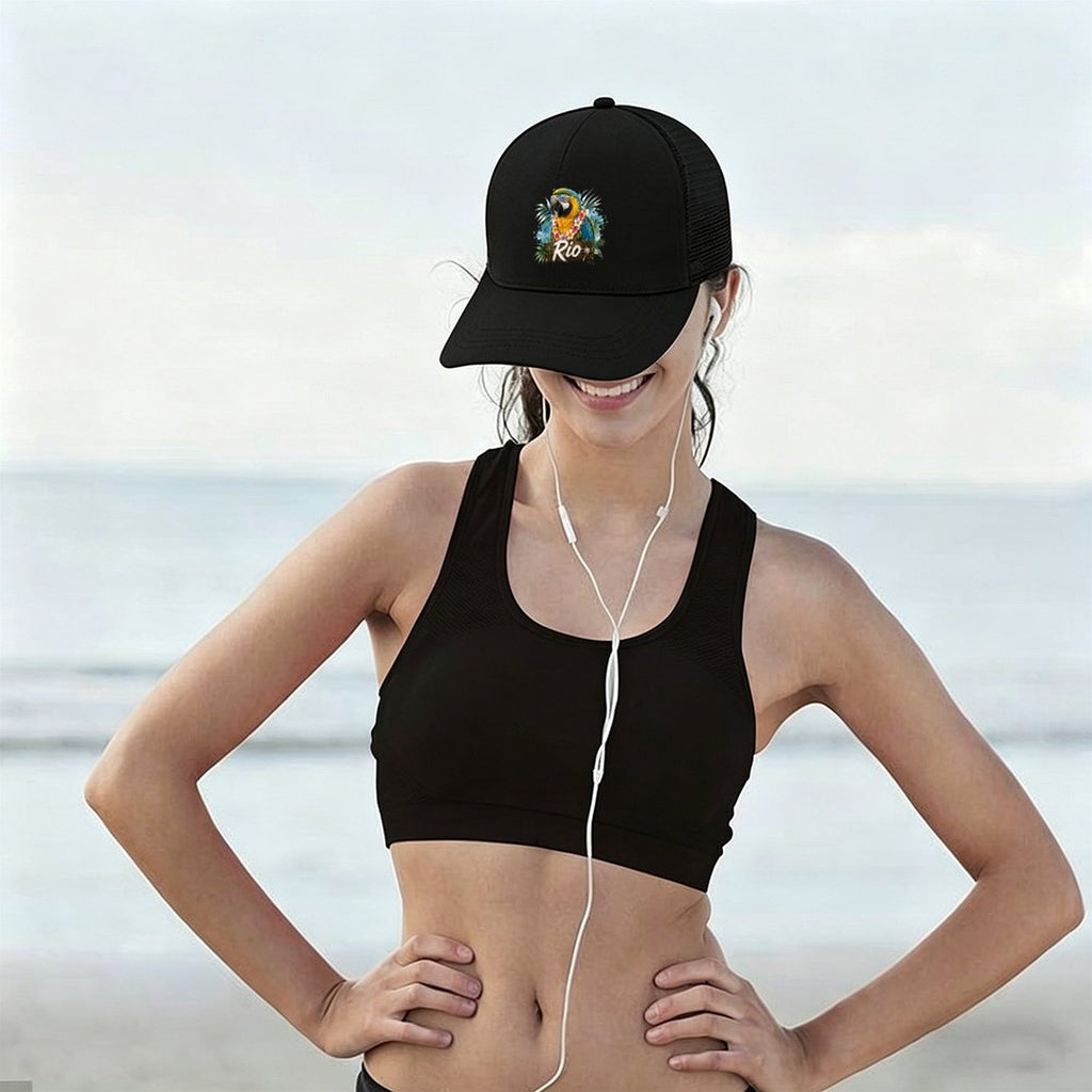 Custom Pet Portrait Mesh Baseball Cap