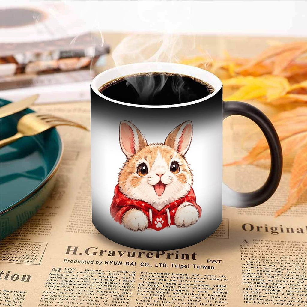 Custom Pet Portrait Magic Mug