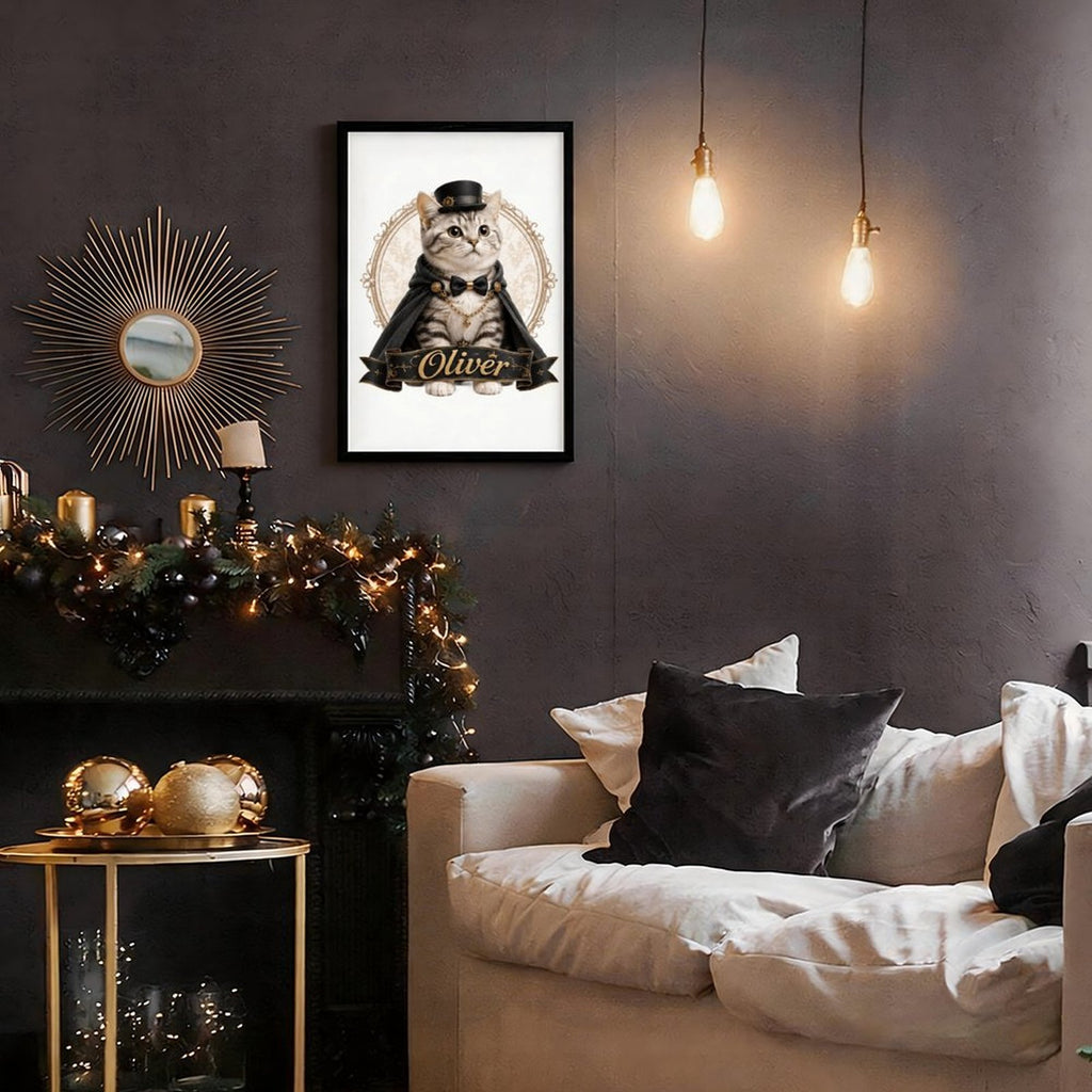 Custom Pet Portrait Wood Wall Art