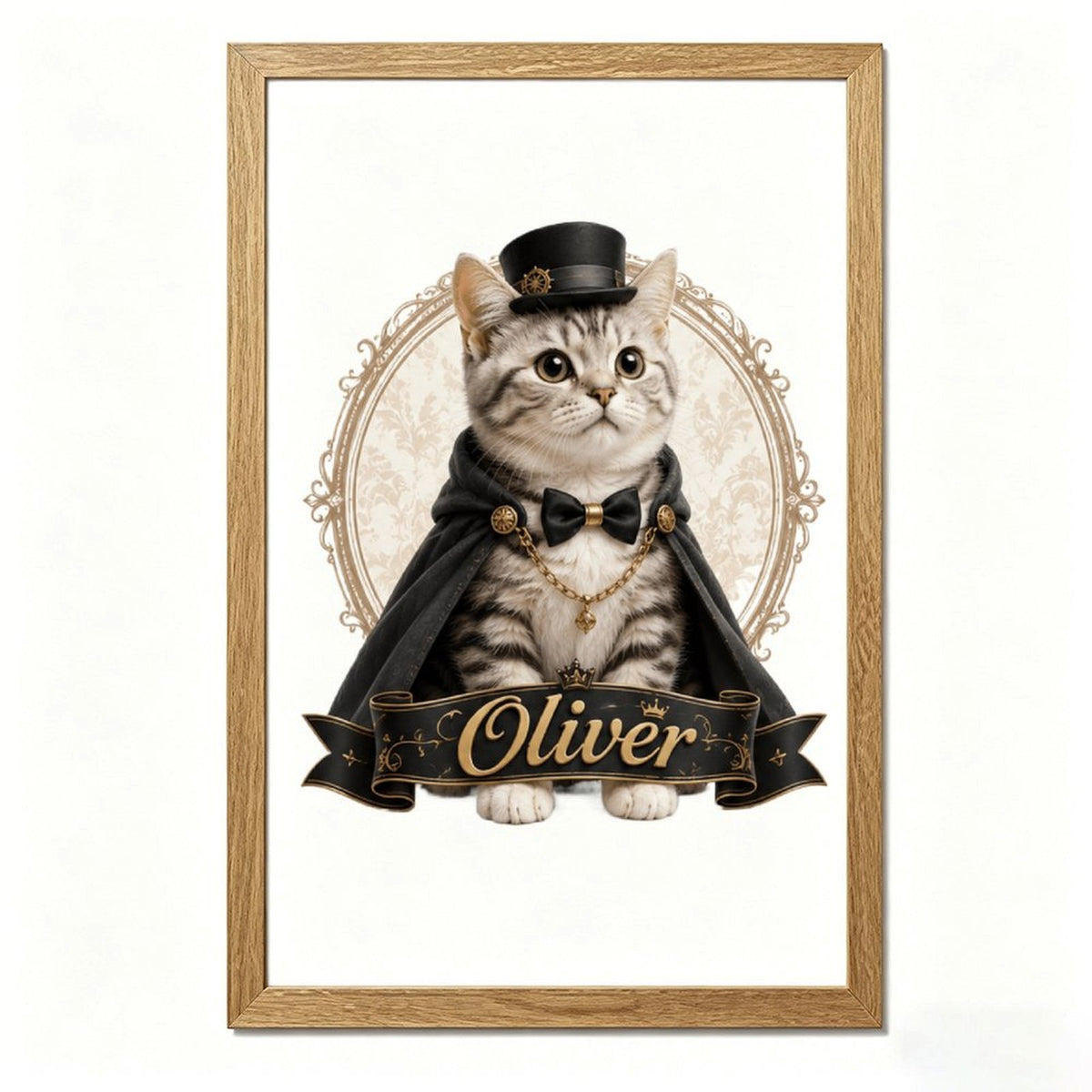 Custom Pet Portrait Wood Wall Art