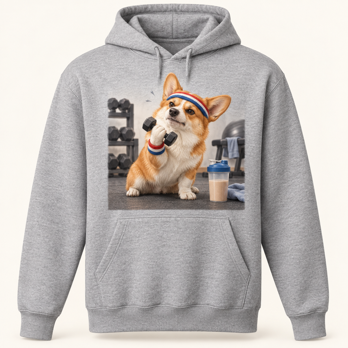 Custom Pet Portrait Pullover Hoodie
