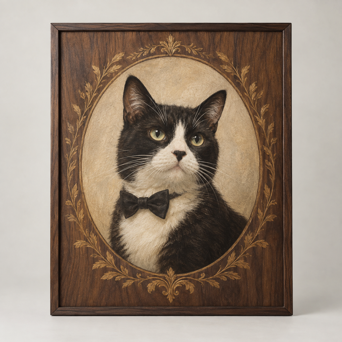 Custom Pet Portrait Wood Wall Art